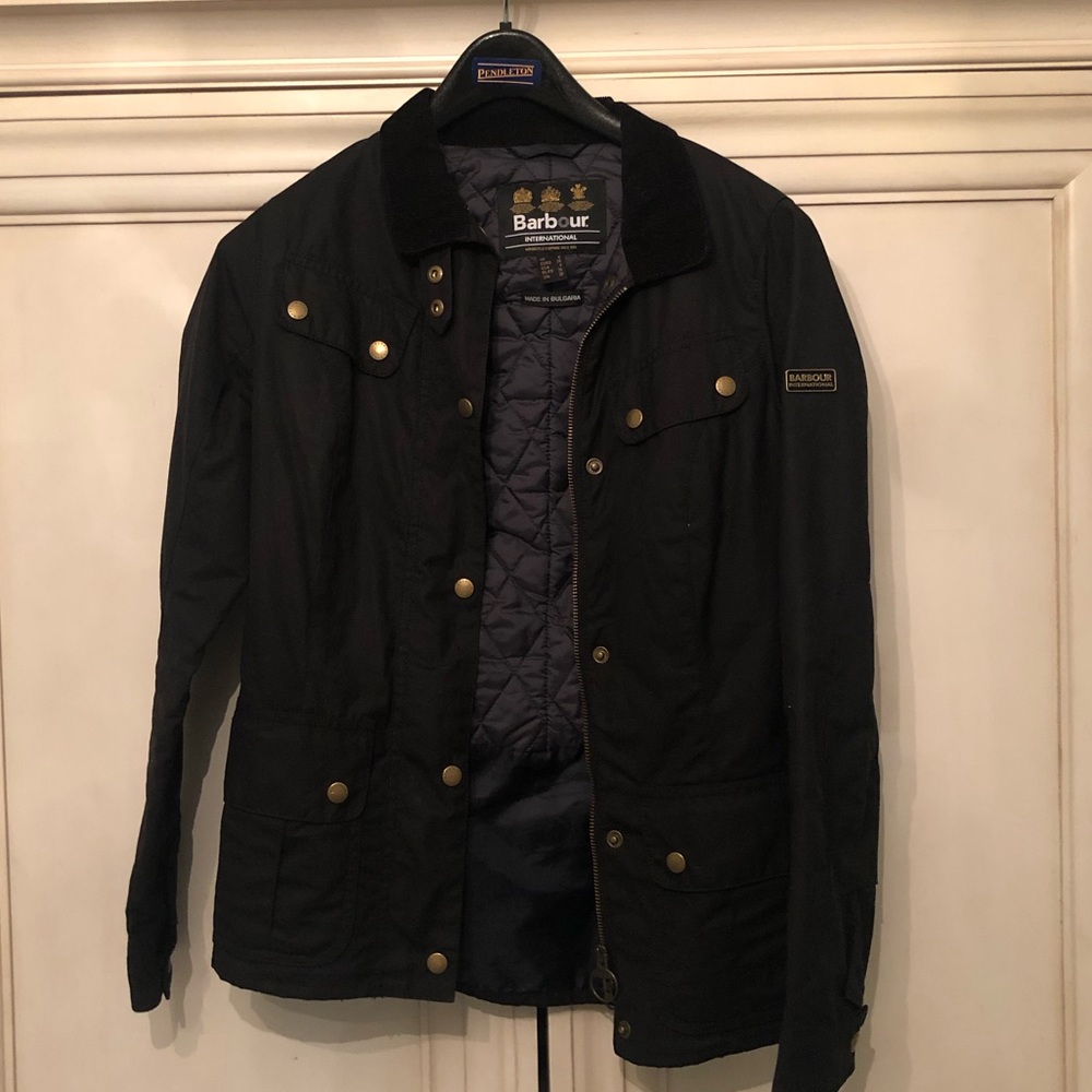 Black Barbour Jacket